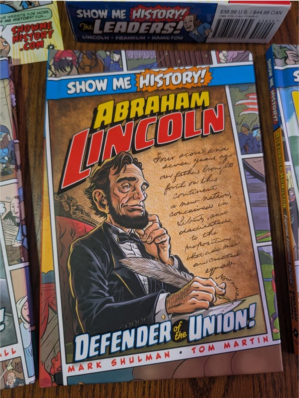 Show Me History Graphic Novel Book Set